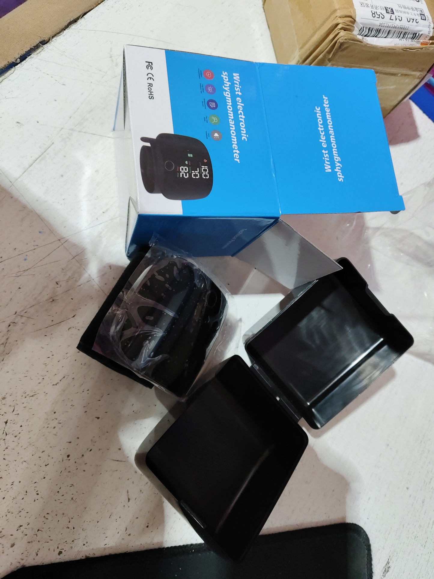 Rechargeable Smart Wrist Blood Pressure Monitor